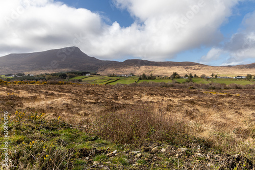 Peaceful wilderness valley in Glenveagh National Park in County Donegal, Ireland