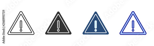 Foto Risk Assessment Icon Set. Designed In Multi Style