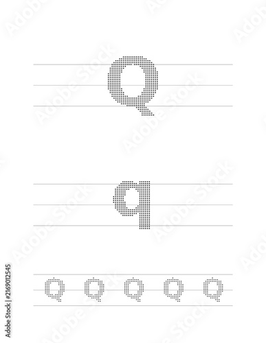 Alphabet Tracing Practice Worksheet for Kids