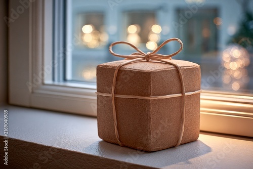 Handmade product, as a handmade still life with natural materials, soft shadows and refined