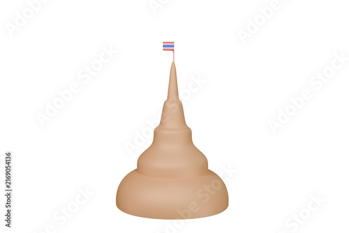 Loy Kratong Festival, icon, 3D, 2026