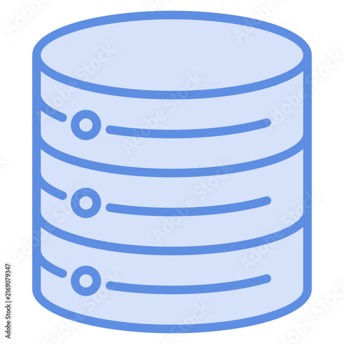 Database Icon Element For Design