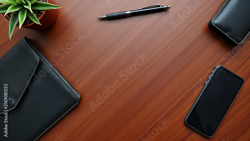 notebook and pen
