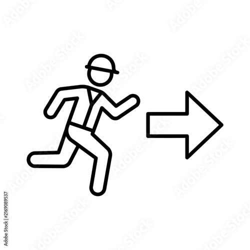 Work safety icon set. Collection of personal protective equipment, occupational hazard, emergency response and workplace protection line icon vector illustration