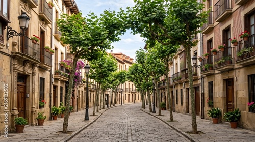 A Shaded Walkable Corridor: Exploring the Charm of Historic Pedestrian Streets