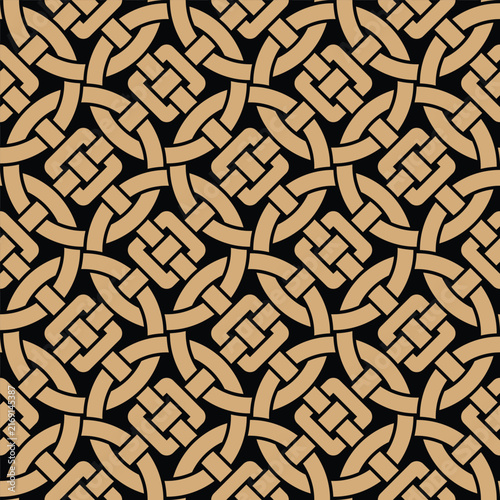 Intricate geometric Islamic star pattern design isolated on transparent background