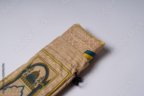 Ethnic Fabric with Ornamental Pattern and Cultural Design