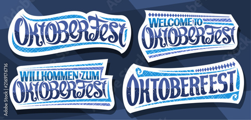 Vector Oktoberfest Set