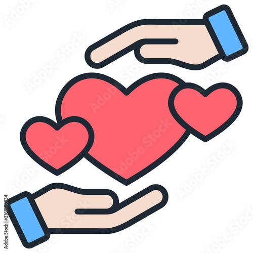 Foto Kindness Icon