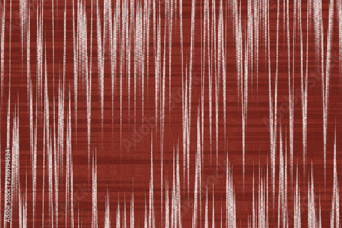 Red Bamboo Mat Texture Background with Natural Woven Pattern, Dark Red Wooden Surface, Rustic Asian Material Design for Wallpaper, Wall, Flooring, and Decorative Backdrop