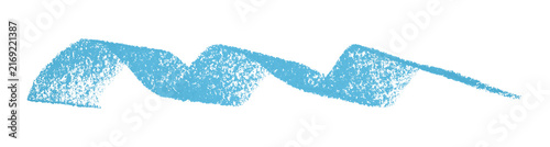Light blue pencil strokes isolated on transparent background