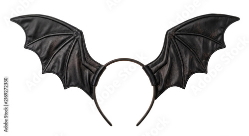 Photography Black bat wings headband for costume parties and Halloween celebrations