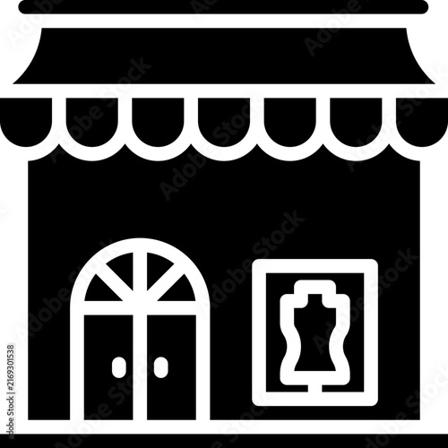 Boutique Icon for Fashion Clothes Style Designer Trends