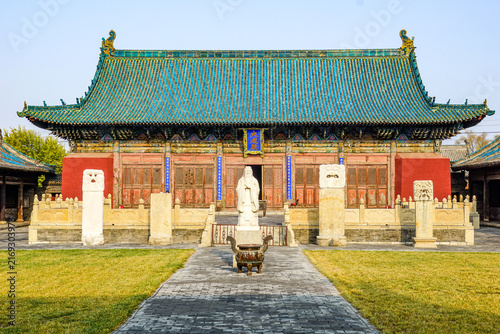 Принти на полотні Wenmiao Confucian Temple, Dai County, Xinzhou, Shanxi Province