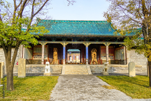 Wenmiao Temple in Dai County, Xinzhou, Shanxi Province, China