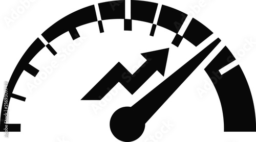 Speedometer dashboard icon design