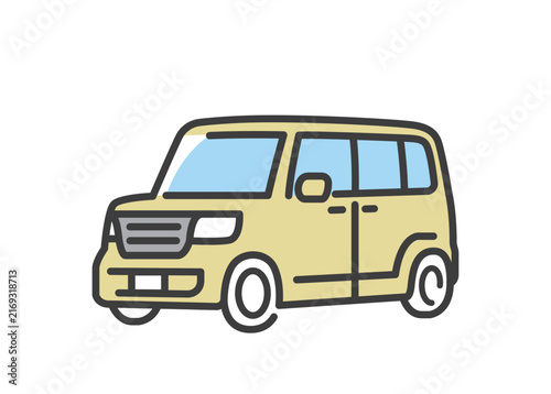 乗り物のシンプルなイラスト