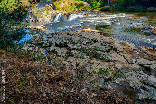 Northland travel, Haruru Falls at Paihia.