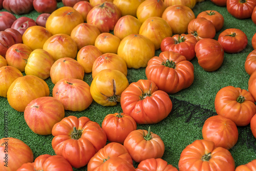 ripe mixed red and orange 