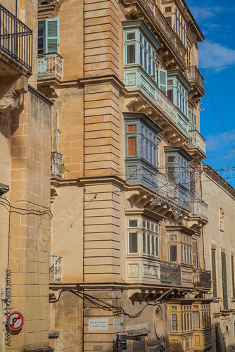 Architecture of Valletta, Malta. Valletta is the capital and largest city of Malta.