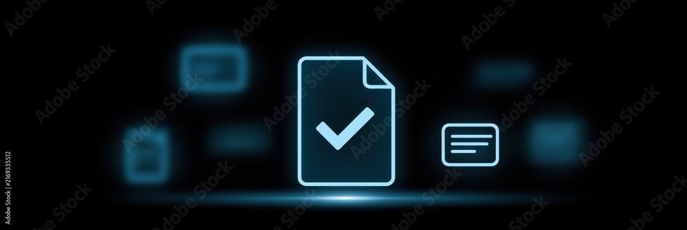 Fototapeta premium compliance manages documents approval regulation checklist policy and contract across enterprise business systems