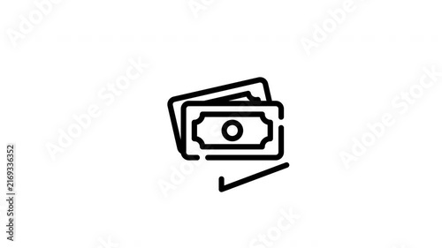 Money for financial and investment concepts, showing a graph with money going up, growth, success, profits, wealth accumulation.