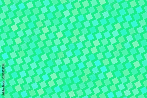 Abstract geometric pattern with lime green and blue colors
