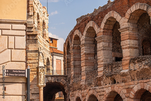 Cuadro en lienzo Arena di Verona detail 2