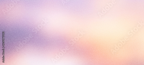 Pastel gradient background with grainy texture, soft purple and peach blur aesthetic, ethereal dreamy light overlay for social media and web design