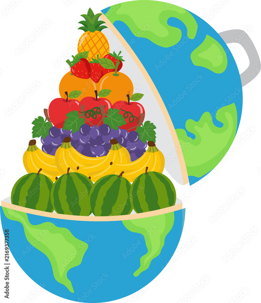 Fototapeta premium Food world day