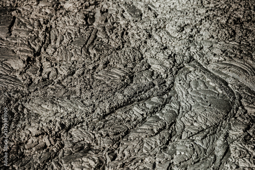 Fototapeta premium Texture Fine pulp with bubbles of Flotation and processing for copper ore on concentration plant, industry background