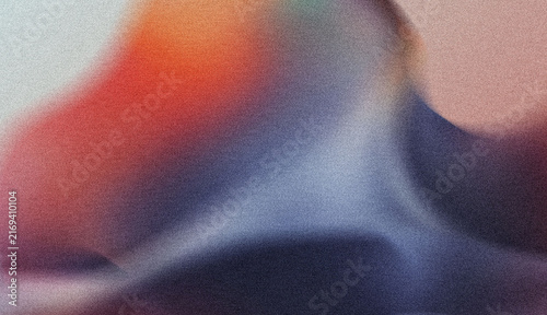 Abstract Gradient Artwork with Smooth Blended Blue Purple Orange and Pink Colors for Modern Creative Background Design