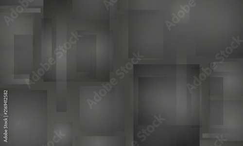 Modern Abstract Dark Gray Geometric Background Featuring Overlapping Rectangles and Gradient Textures
