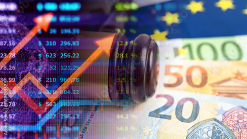 Konstfotografi European Union financial regulation and economic policy concept