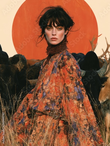 Aesthetic woman goddess
