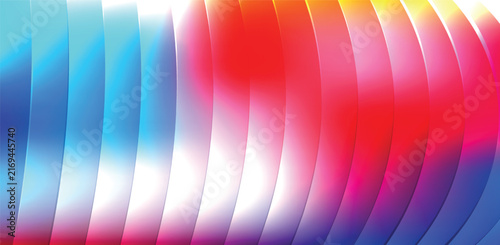 Elegant dark abstract background with glowing blue neon wave illumination and smooth vertical glass texture for modern UI