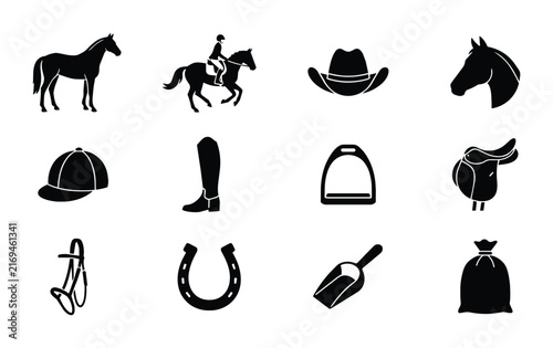 Horse icons.