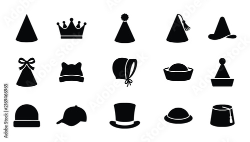 15 Hat Icons