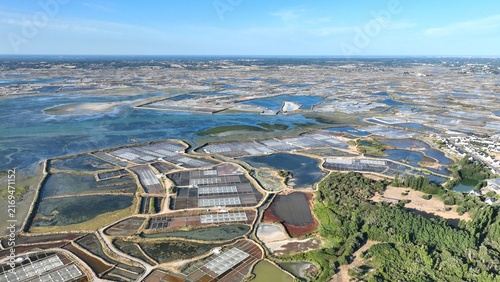 survol des marais salants de Guérande