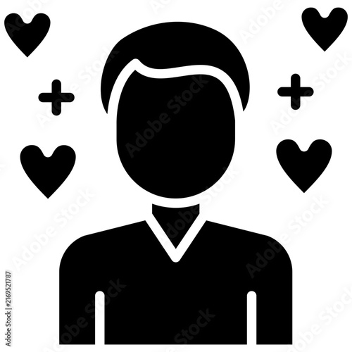 Картината върху платно Modesty Icon