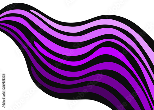 Abstract background with gradient wavy lines pattern and with some copy space area