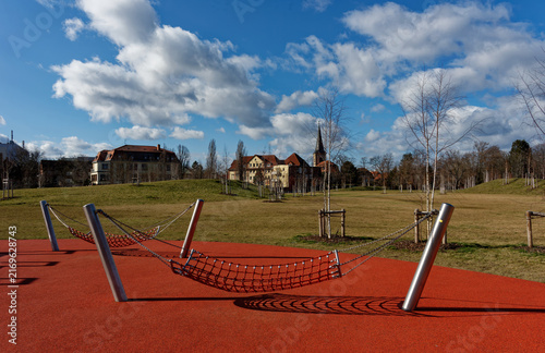 Thüringen - Erfurt-Gispersleben - Park am ehemaligen Heizkraftwerk