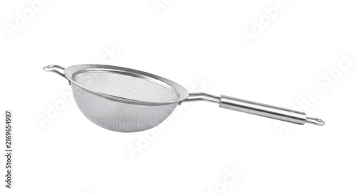 Foto Stainless steel kitchen mesh strainer sieve