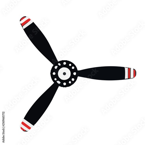 aircraft propeller assembly.