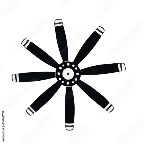 aircraft propeller assembly.