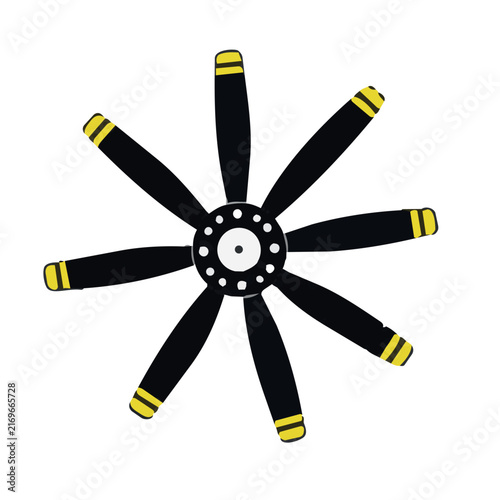 aircraft propeller assembly.