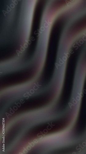 Dark flowing fabric with highlights, abstract wavy texture background