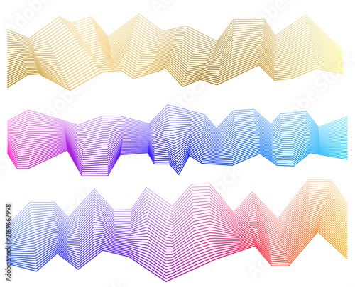 Gradient Geometric Wave Elements