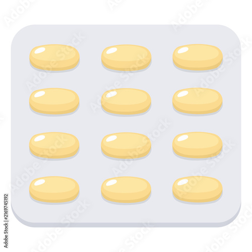 Blister Pack Medicine Tablet Pharmaceutical Medication Healthcare Treatment Pharmacy Clinical Therapy Supply