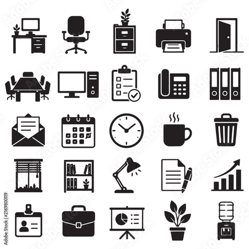 Business and Corporate Icon Set
